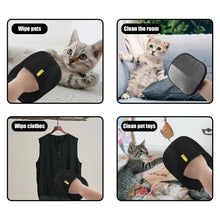 Load image into Gallery viewer, Pet Hair Removal Tool Reusable Static Removal Gloves, Double-Sided Grooming Gloves for Pets, Removes Pet Fur Hair for Carpets
