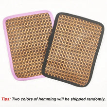 Load image into Gallery viewer, Pet Sleep Bed Rectangle Mat with Rattan Cooling Pad for Small Animals Dogs Cats Rabbit Guinea Pig Hamster Squirrel All Seasons
