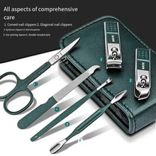 Load image into Gallery viewer, Nail Scissors Set Household High End Mens And Womens Special Nail Clippers Manicure Beauty Tools 6 Piece Portable Household
