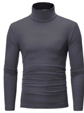 Load image into Gallery viewer, Men's Turtleneck Sweater Warm Soft Knit Pullover Fashion Versatile Long Sleeve Top for Autumn Winter
