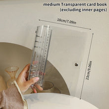 Load image into Gallery viewer, Nail Art Piece Storage Book Large Capacity Exhibition Photo Album Card Clip Display Board DIY Simple Album Storage Book
