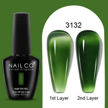 Load image into Gallery viewer, NAILCO 15ml Colorful Jelly Gel Nail Polish Gorgeous Color HEMA TPO FREE Soak Off UV LED Semi Permanent Long Wear Gel Varnish
