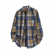 Load image into Gallery viewer, Plaid Casual Autumn Long Shirt
