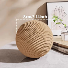 Load image into Gallery viewer, Large Sisal Cat Ball Toy, Interactive Self-Amusing Scratcher, Chew &amp; Teeth Cleaning Toy for Kittens, Indoor Cats
