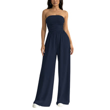 Load image into Gallery viewer, Strapless Wide Leg Casual Jumpsuit
