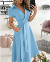 Load image into Gallery viewer, Elegant Sleeveless Belted Midi Dress
