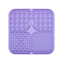 Load image into Gallery viewer, Pet Lick Silicone Mat Dogs Pet Slow Food Plate for Dog Bathing Distraction Silicone Dog Sucker Food Training Dog Feeder Supplies
