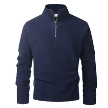 Load image into Gallery viewer, Men's Hoodies Sweatshirts Thicken Warm Fleece Tracksuit for Men Zipper Neck Pullover Men's Winter Clothing Soft Shell Men Hoodie
