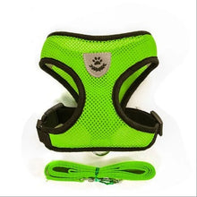 Load image into Gallery viewer, Cat Dog Harness with Lead Leash Adjustable Vest Polyester Mesh Breathable Harnesses Reflective Sti for Small Dog Cat Accessories
