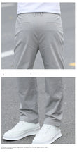 Load image into Gallery viewer, Men's High-Quality Chinos -Cotton Casual Trousers - Breathable Straight Pants (Sizes w28-w40)
