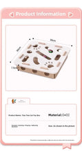 Load image into Gallery viewer, Cat Puzzle Toy Felt Puzzle Box Cat Exercise Toy With Ball Indoor Sports Entertainment Hunting Cat Toys For Indoor Cats
