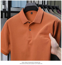 Load image into Gallery viewer, Men's 100% Cotton Polo Shirt - Summer Casual Breathable Tee,19 Colors,Ideal for Golf and Sports,Business Casual,Silk-Like Finish
