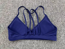 Load image into Gallery viewer, New Sports Bra Women Gym Yoga Sport Bra Bralette Mujer Brassiere Sport FemWhite Blue Navy Workout Top Red Pink
