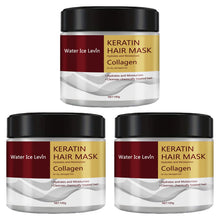 Load image into Gallery viewer, Collagen Keratin Hair Mask Dual Oil Control Moisturizer Conditioner Soft Smooth Frizz Damaged Repair Revitalize Hair Care
