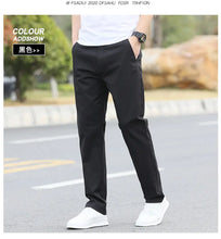 Load image into Gallery viewer, Men's High-Quality Chinos -Cotton Casual Trousers - Breathable Straight Pants (Sizes w28-w40)
