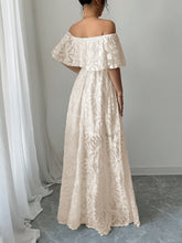 Load image into Gallery viewer, Boho Chic White Maxi Dress
