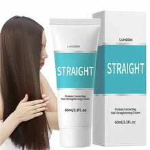 Load image into Gallery viewer, 60ml Keratin Hair Straightening Cream Professional Damaged Treatment Faster Smoothing Curly Hair Care Protein Correction Cream
