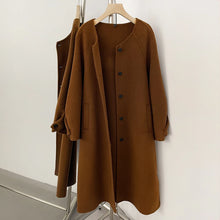 Load image into Gallery viewer, Korean Fur Wool Winter Coat

