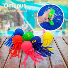 Load image into Gallery viewer, Baby Bath Toys Sponge Water Absorbing Octopus Squeezing Stress Relief Toys Summer Swimming Play Water Bath Toy for Children
