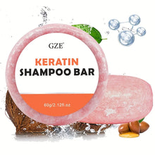 Load image into Gallery viewer, Keratin Thickening Shampoo Soap Bar
