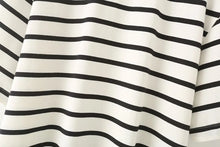 Load image into Gallery viewer, Striped Cotton Summer Tee Women
