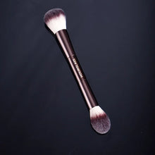 Load image into Gallery viewer, Makeup brush, powder brush, blush brush, loose powder brush, exquisite professional metal handle, double-head design, with box
