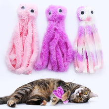 Load image into Gallery viewer, Cat toy Cute octopus plush toy bite resistant teeth interactive play pet supplies
