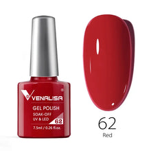 Load image into Gallery viewer, Venalisa VIP4 Nail Gel Polish HEMA/TPO FREE Full Coverage Beautiful Semi Permanent Soak Off UV LED Gel Nail Polish Gel Lacquer
