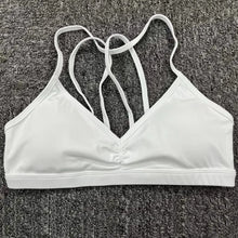 Load image into Gallery viewer, New Sports Bra Women Gym Yoga Sport Bra Bralette Mujer Brassiere Sport FemWhite Blue Navy Workout Top Red Pink

