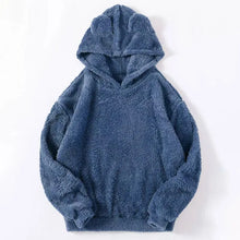 Load image into Gallery viewer, Men’s Plush Rabbit Ears Fleece Hoodie
