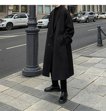 Load image into Gallery viewer, Korean Inspired Long Windbreaker
