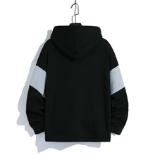 Load image into Gallery viewer, Men's patchwork color hoodie light fleece hoodie long sleeve hoodie sports hoodie
