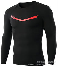 Load image into Gallery viewer, Gym Sports T-shirts for Men Long Sleeve Tights Boxing Sportswear Breathable Quick Dry Fitness Tops Male Outdoor Training Clothes

