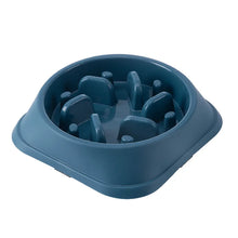 Load image into Gallery viewer, Pet Cat Dog Slow Food Bowl Fat Help Healthy Round Anti-choking Thickened And Non-slip Multiple Colors Shapes
