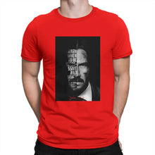 Load image into Gallery viewer, Monochrome Graphic Cotton Tee Men
