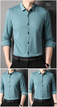 Load image into Gallery viewer, Mulberry Silk Blend Slim Shirt
