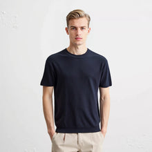 Load image into Gallery viewer, Knitted Smart Casual Tee Men

