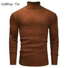 Load image into Gallery viewer, Slim Fit Turtleneck Knit Pullover
