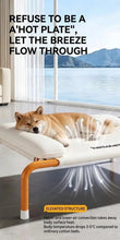 Load image into Gallery viewer, Pet Furniture Mesh Elevated Dog Beds Breathable Removable Raised Dog Bed with Pillow Outside Dog Bed Cat Patio Sunbathing
