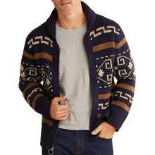 Load image into Gallery viewer, Winter Men's Cardigan Sweaters Fashion Male Knitted Sweater Thermal Warm Coats Casual Man Cashmer Lapel Knitted Jackets Clothing
