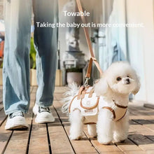 Load image into Gallery viewer, Everyday Travel Carrier for Pet Convertible Shoulder/Hand Bag with Harness Clip Comfortable and Portable for Vet Visits Shopping

