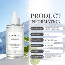 Load image into Gallery viewer, Centella Asiatica Tea Essence 55ml Soothing Skin Relief Hydrating Face Serum Calming Moisture Pores Face Care Essence
