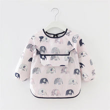 Load image into Gallery viewer, Waterproof Long Sleeve Baby Bib
