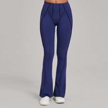 Load image into Gallery viewer, Gym Workout Women's Wide-Leg Tight-Fitting Hip-Lifting Yoga Flared Pants Dance High-Waist Flared Casual Outdoors Sports Trousers
