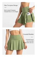 Load image into Gallery viewer, Active Tennis Skort With Shorts
