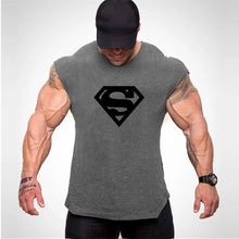 Load image into Gallery viewer, Mens Tank Tops Shirt Gym Tank Top Fitness Clothing Vest Sleeveless Cotton Man Canotte Bodybuilding Ropa Hombre Man Clothes Wear
