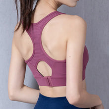 Load image into Gallery viewer, Plus Size Women's Sports Bra High Support Breathable Moisture Wicking Running Workout Fitness Athletic Underwear
