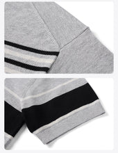 Load image into Gallery viewer, Oversize Striped Knit Summer Polo
