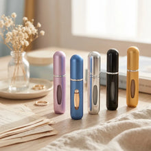 Load image into Gallery viewer, 1/5Pcs Travel Perfume Bottle Refillable Portable Mini Atomizer Spray Refill Bottle Women Pocket Dispenser Cologne Sprayer 5ml
