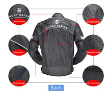 Load image into Gallery viewer, Reflective Protective Riding Jacket
